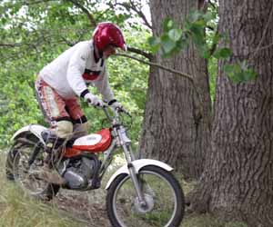 Classic Trials, Dick Gardener. Yamaha TY 175